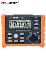 Auto / manual range RCD Loop Tester Digital Multimeter for GFCI  Trip - out Current / Time
