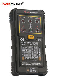 High Voltage Motor Phase Rotation Tester 3 Phase Rotation Indicator High Safety Standard