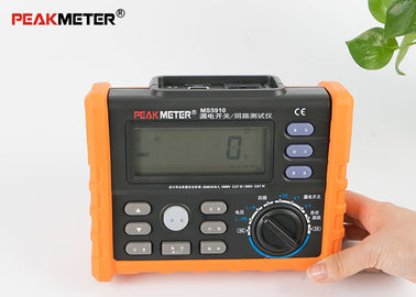 High Performance RCD Loop Tester Multimeter USB Interface High Accuracy