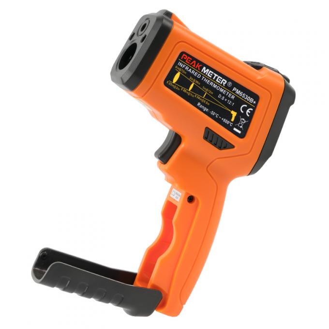 Adjustable Emissivity High Temp Infrared Thermometer With Data Hold
