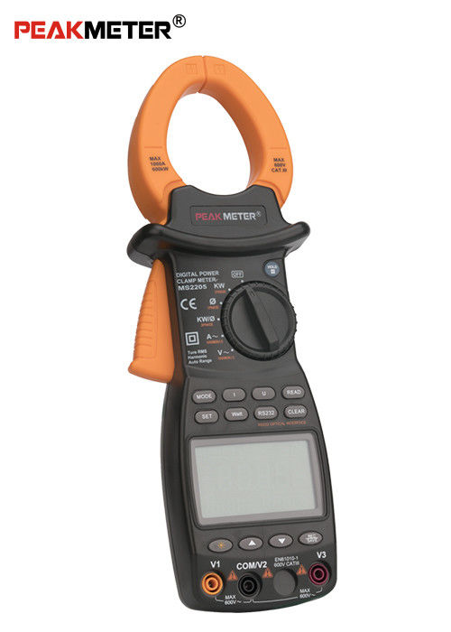 High Accuracy Digital Power Clamp Meter With 0.1 1000A Current