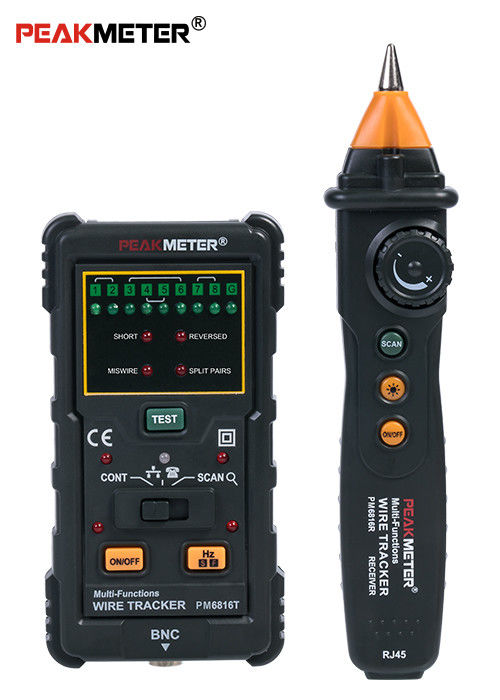 UTP And STP Cable Line Tester Electrical Wire Tracer High Precision