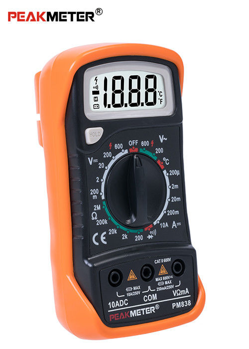 High Safety Digital Multimeter Manual , True Rms Multimeter Stable