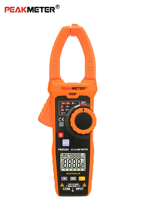 High Accuracy Digital Clamp Meter Multimeter Overload Protection Low