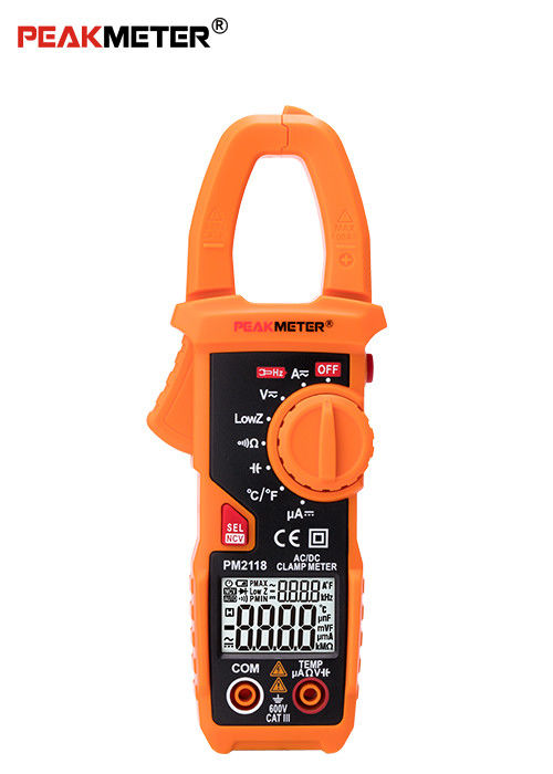 AC / DC Voltage Digital Clamp Meter Multimeter Portable Multifunctional
