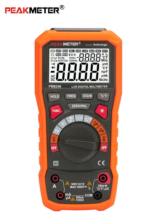 6000 Counts Auto Range Digital Multimeter Auto LCR Smart Check And