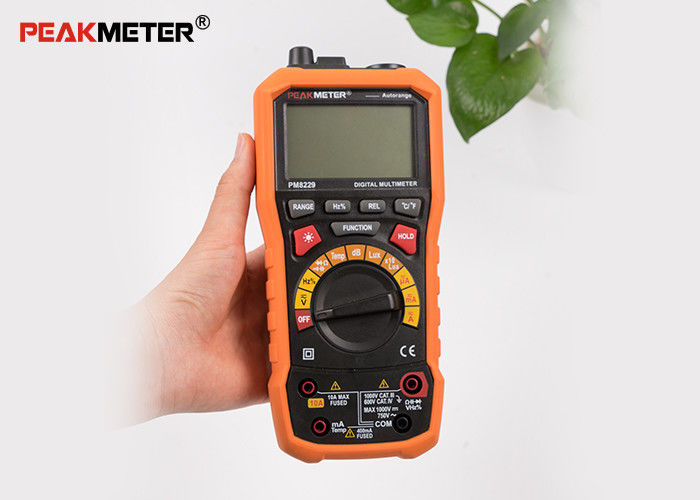 Commercial Auto Range Digital Multimeter With Relative Sound Level