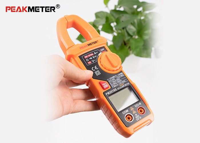 Smart AC Digital Clamp Multimeter Tester , Continuity Electrical Clamp