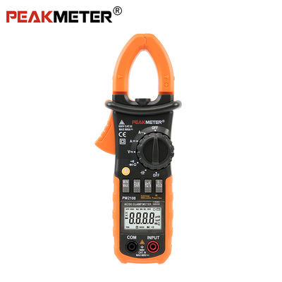 Ture RMS Portable Clamp Meter 600V AC/DC 600A AC/DC For Solar Power System