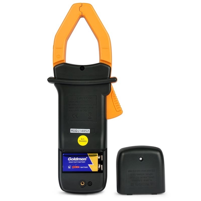 Auto Range Automotive Clamp Meter , 4000 Counts Digital Multimeter With