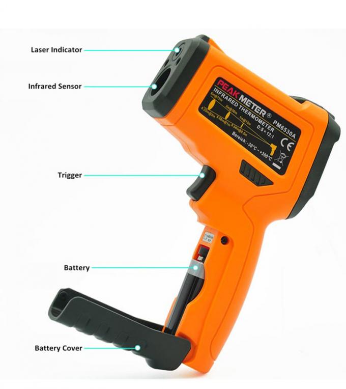 Professional Infrared Laser Thermometer , High Accuracy Laser