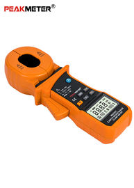 High Sensitivity Clamp Earth Ground Resistance Tester Lower Power Consumption
