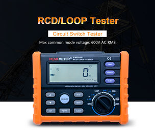 USB Interface RCD Loop Tester Multimeter Stable Performance For GFCI