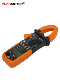 4000 Counts Ac Dc Current Clamp Meter , Frequency Measurement Earth Leakage Clamp Meter