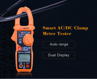 Portable Auto Range Digital Multimeter Smart AC / DC Clamp Meter With NCV Detection