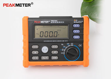 Multifunctional Earth Ground Resistance Tester 0 Ohm To 4K Ohm And 100 Groups Display