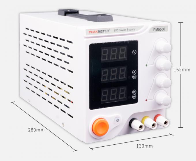 Có thể điều chỉnh Nguồn điện DC 30V 5A 10mV 10mA Độ cao 2000m