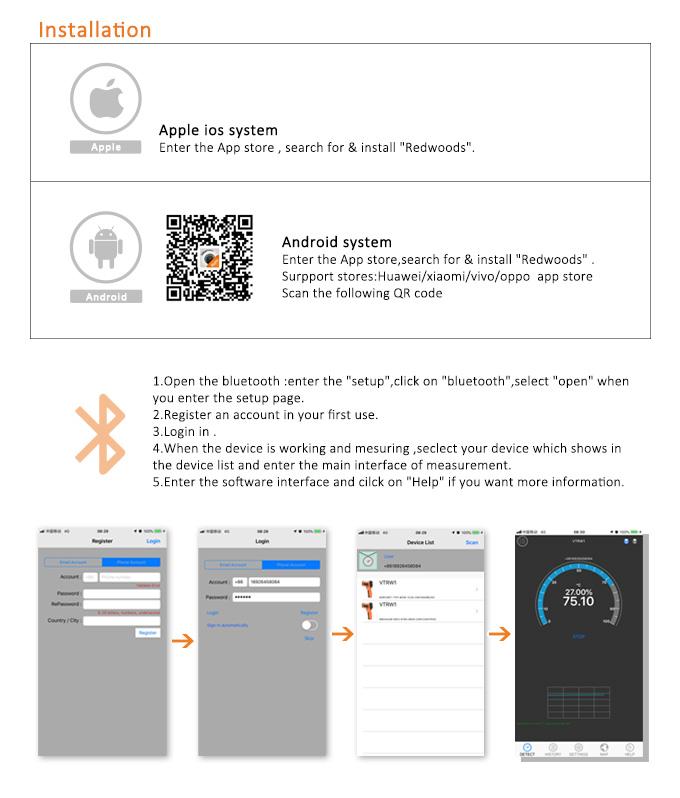 Nhiệt kế hồng ngoại cầm tay 670nm 1mW 0,5 giây với dịch vụ đám mây