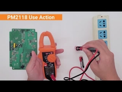 Portable Auto Range Digital Multimeter Smart AC / DC Clamp Meter With NCV Detection