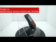 Hand-held Wood Moisture Tester 4 type tree test Paper and Wall test Max Min value measurement