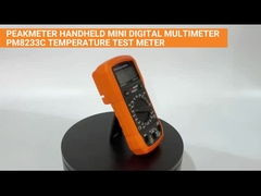 Overload Protection Handheld Digital Multimeter With T - RMS Wide Range And High Precision