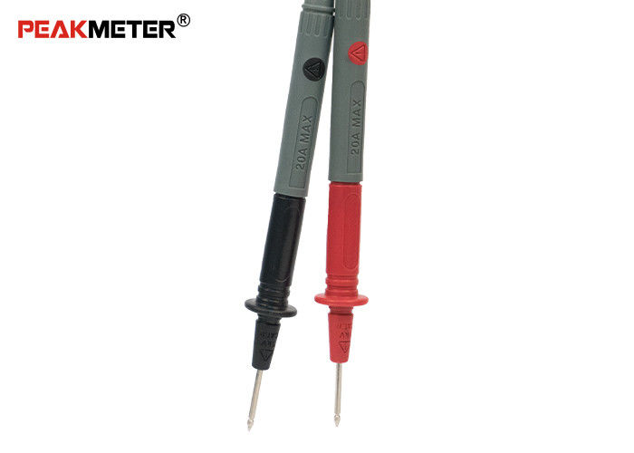 1 pair Heavy Duty Multimeter Voltmeter Rubberized Test Probe Leads 1000V  LOL8Y 