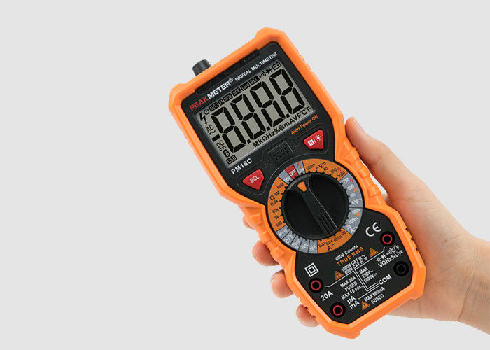 1000V CAT III Pocket Digital Multimeter , Electrical Multimeter Tester