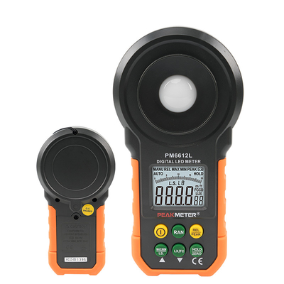 Digital LED Luxmeterlight Intensity Meter , Automatic Light Measuring Instrument
