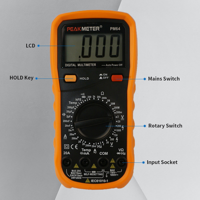 Experience Accurate and Fast Measurements with Our Handheld Digital Multimeter