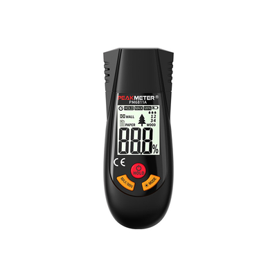 Hand-held Wood Moisture Tester 4 Type Tree Test Paper And Wall Test Max Min Value Measurement