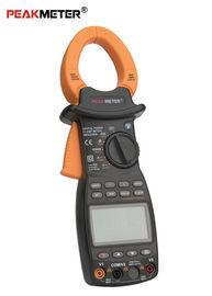 High Accuracy Digital Power Clamp Meter With 0.1 - 1000A Current Measurement Range