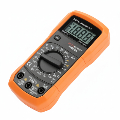 Compact Handheld Digital Multimeter with 600V AC/DC Voltage and 10A DC Current Measurement Professional Grade