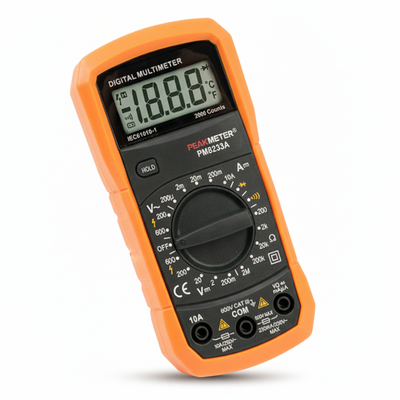 Approx. 110g Handheld Digital Multimeter Data Hold Function and PTC Protection Circuit for Resistance