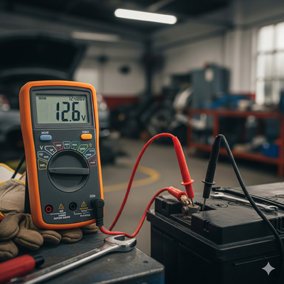 EN61326 Safety Rating Handheld Digital Multimeter equipped with Diode Test Function and DC9V 6F22 Battery Power Supply