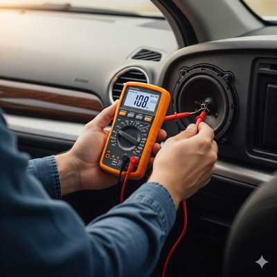 Power Supply DC9V 6F22 Battery Handheld Digital Multimeter for Accurate Measurements Max Value Hold Function Included