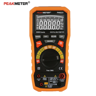 30000 Counts T-RMS Digital Multimeter High Accuracy For Solar Panel System