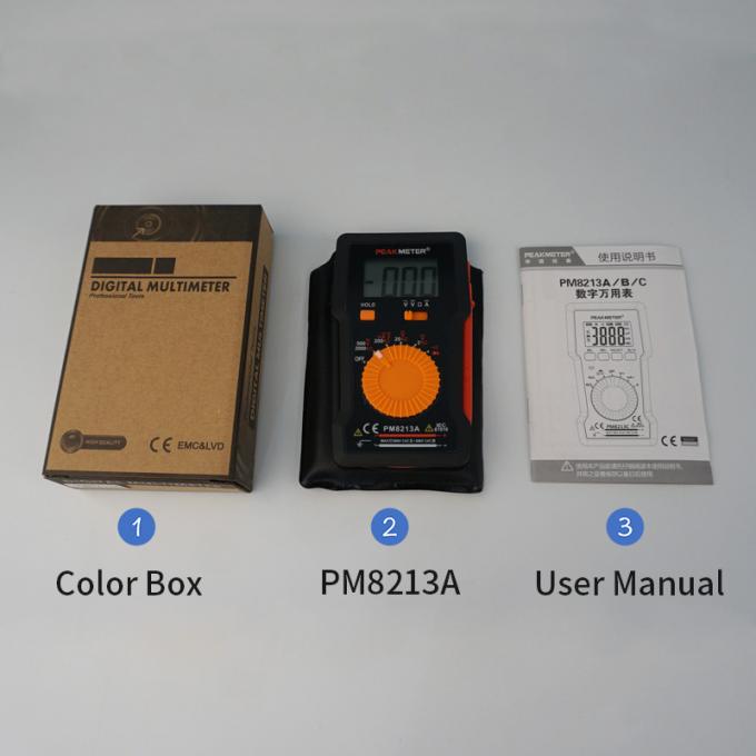 Pin nút CR2032 PM8213A Đồng hồ vạn năng kỹ thuật số cầm tay mini cầm tay 200mA