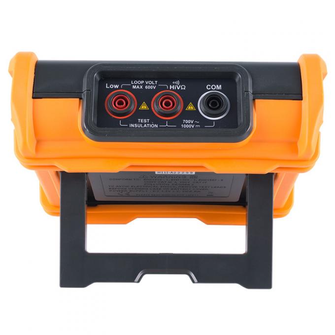 Máy kiểm tra cách điện kỹ thuật số điện áp DC 1000V 100GOhm Max Tự động tính toán PI và DAR