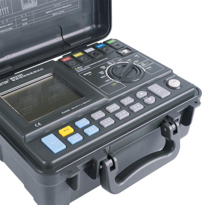 Máy kiểm tra điện trở đất 3 cực / 4 cực Xác nhận và kiểm tra kỹ thuật nối đất