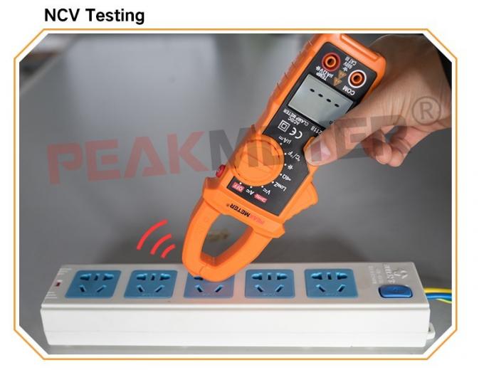 Đồng hồ đo kẹp kỹ thuật số tùy chỉnh Đồng hồ vạn năng Chức năng dò điện áp không tiếp xúc