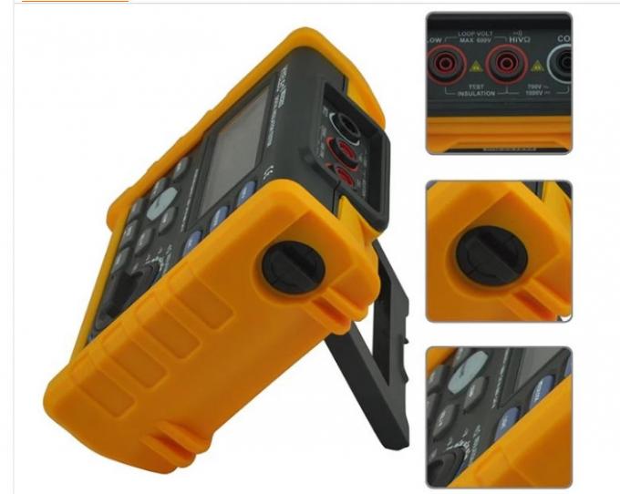 Máy kiểm tra điện trở cách điện kỹ thuật số có độ chính xác cao Phát hiện 1000 Volt và 10GOhm