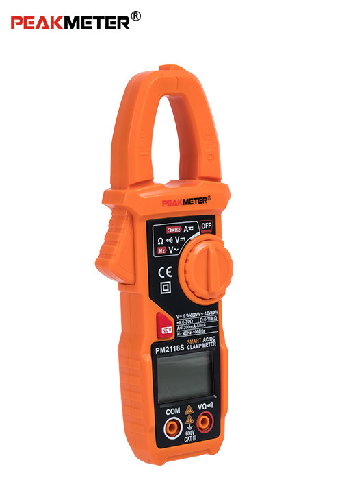 6000 Counts Digital Ac Clamp Meter Low Pass Filter High Safety Standard