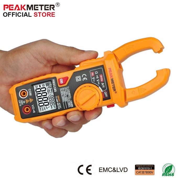 6000V Multifunctional AC/DC Digital Clamp Meter With NCV Detector