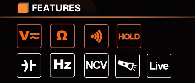 PEAKMETER Đồng hồ vạn năng đọc thông minh hoàn toàn tự động có độ chính xác cao