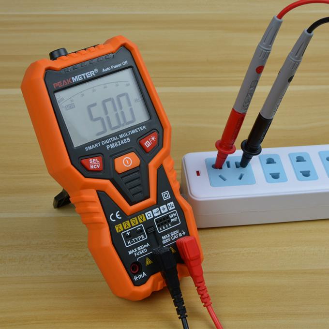 Đồng hồ vạn năng kỹ thuật số an toàn cao Autorange, Máy đo liên tục điện vạn năng tự động