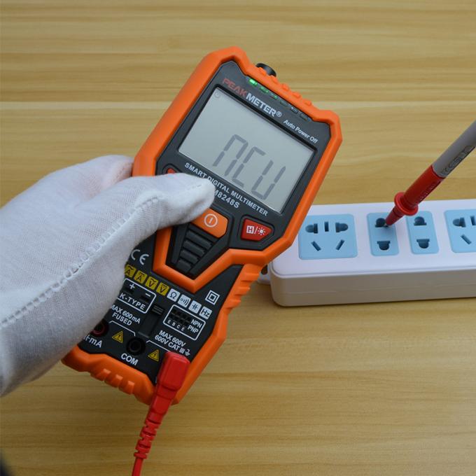 Đồng hồ vạn năng kỹ thuật số an toàn cao Autorange, Máy đo liên tục điện vạn năng tự động
