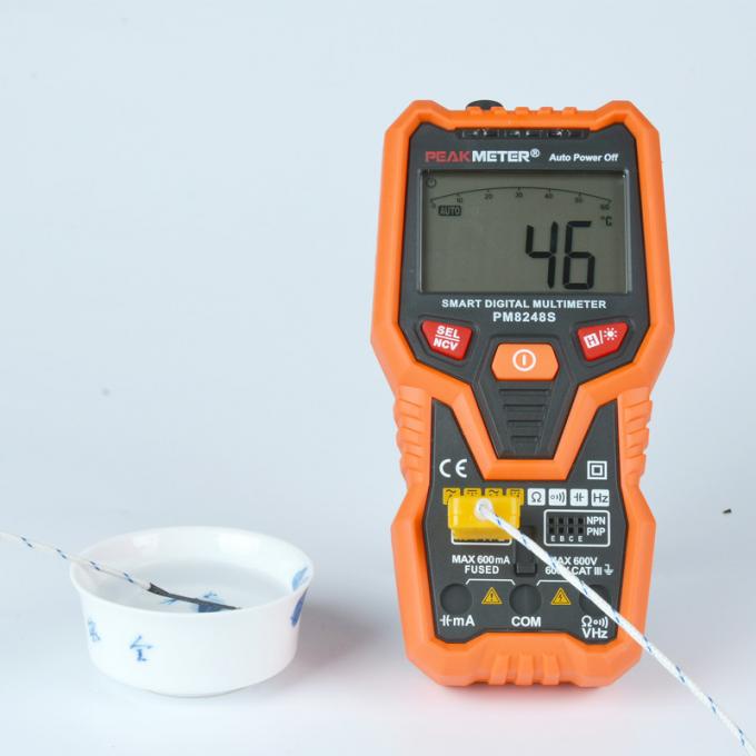 Đồng hồ vạn năng kỹ thuật số an toàn cao Autorange, Máy đo liên tục điện vạn năng tự động