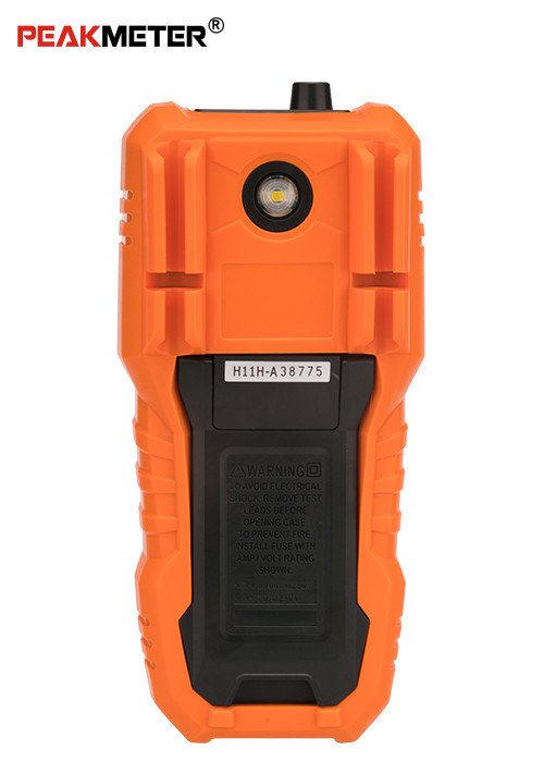Đồng hồ vạn năng kỹ thuật số True RMS Peakmeter PM19D True RMSAuto Range Digital Multimeter 6000 Đếm Thiết kế không trượt Tự động tắt nguồn