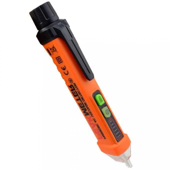 Live Wire Electrical Current Tester Pen , High Safety Contactless Voltage Detector