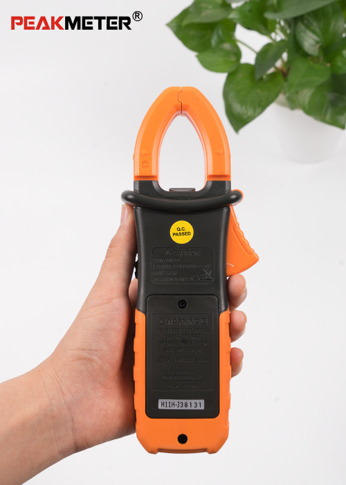 Portable AC DC Current Clamp Meter , Earth Leakage Clamp Meter With NCV